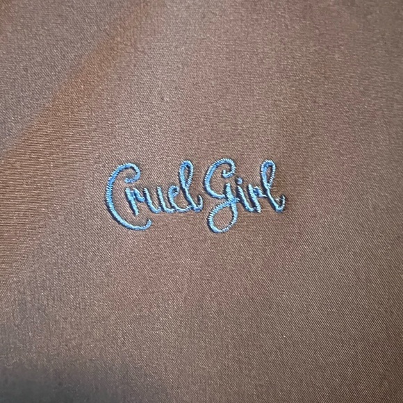 Cruel Girl Jacket.Black with blue. Size XL. - Picture 2 of 10